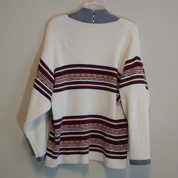 Urban Outfitters Kassi Stripe Open Front Cardigan Sweater Sz XS - Picture 6 of 6